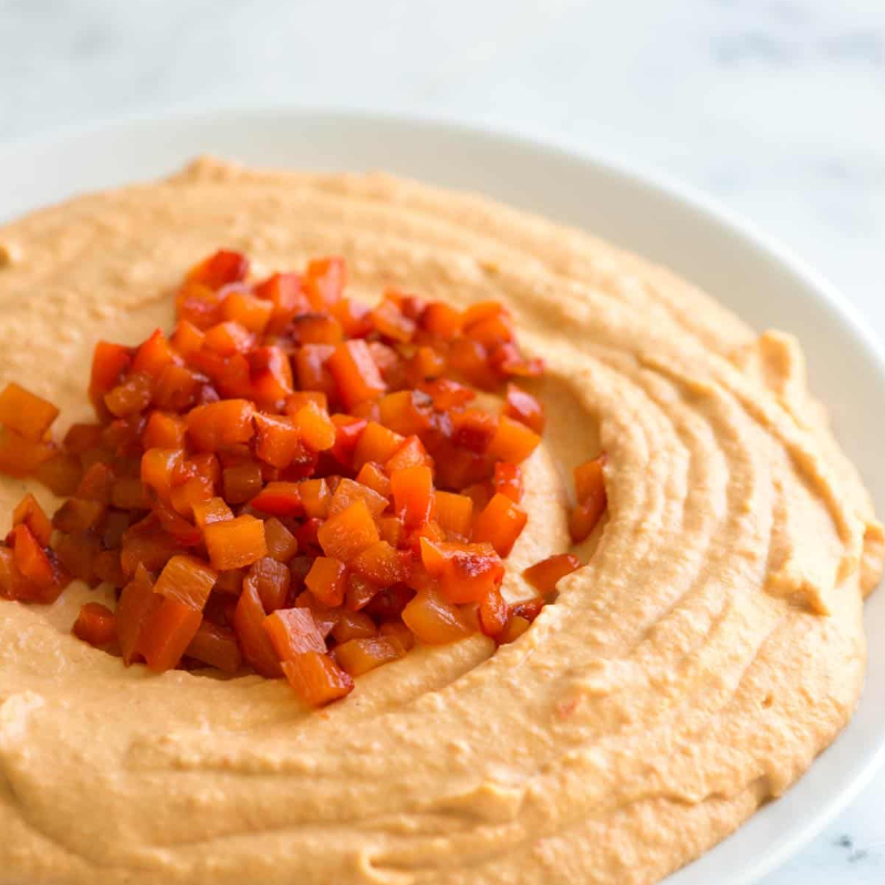 ROASTED RED PEPPER HUMMUS-ORGANIC Main Image